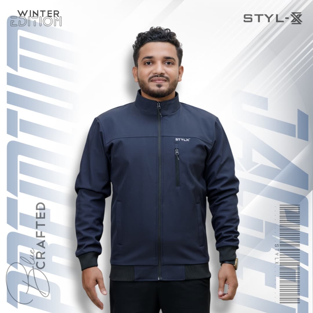 Mens Premium Jacket - Navy Blue